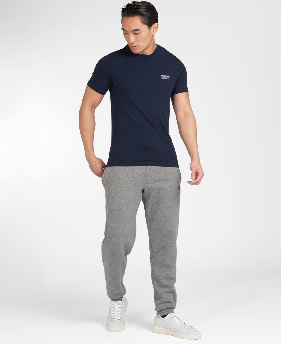 t-shirt met klein logo