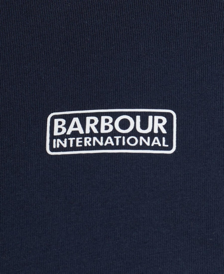 t-shirt met klein logo