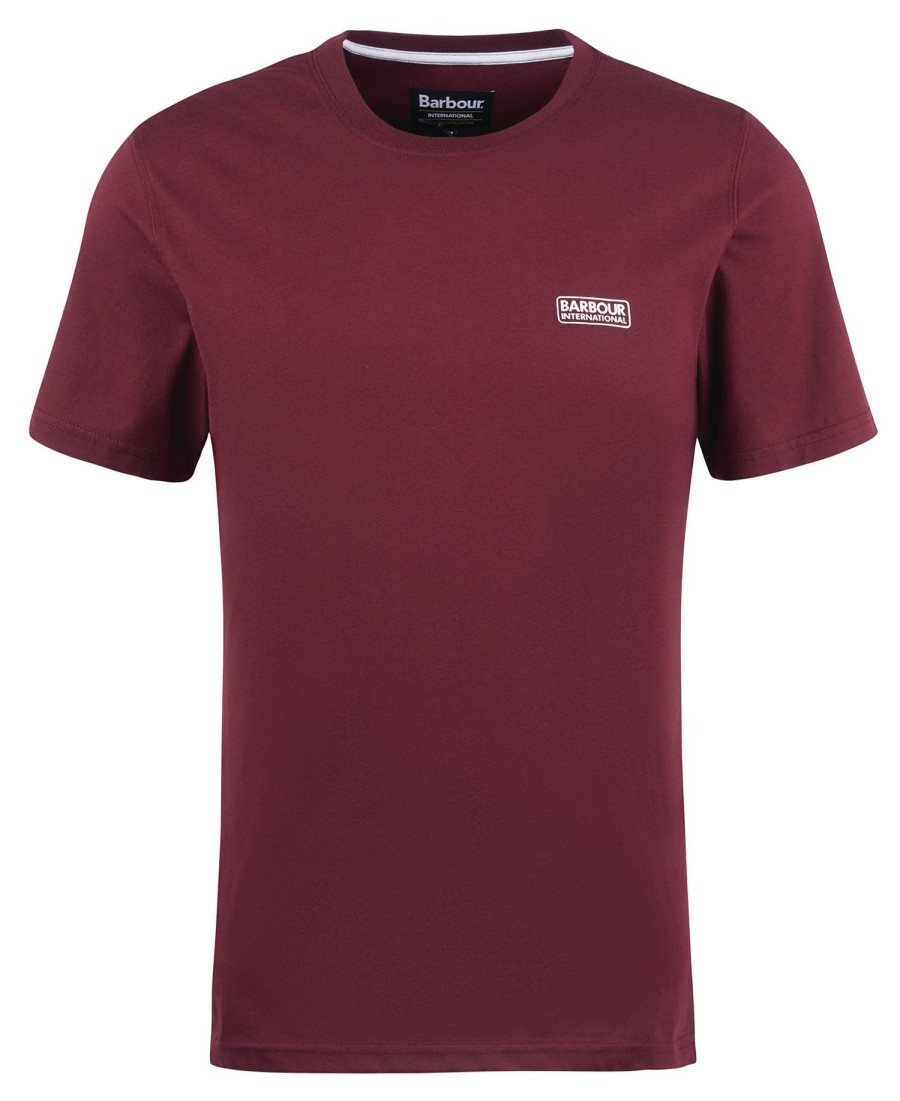 t-shirt met klein logo