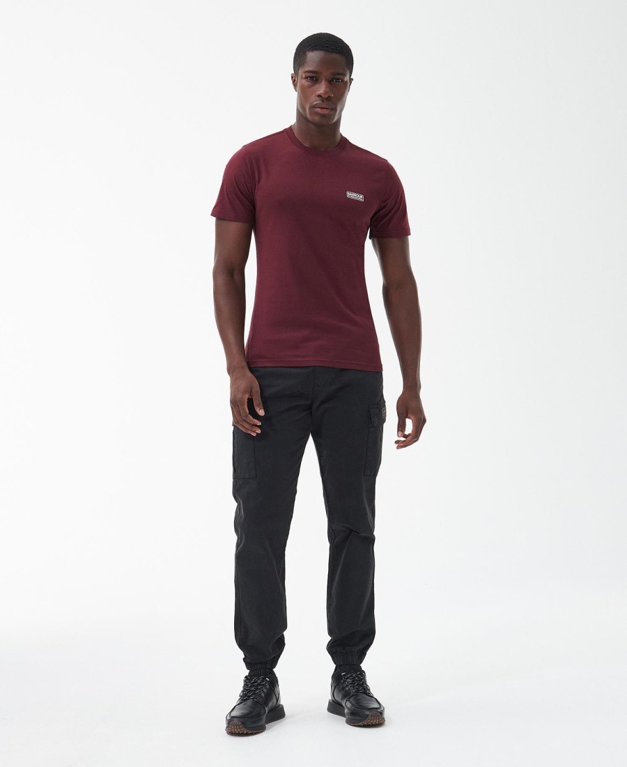 t-shirt met klein logo