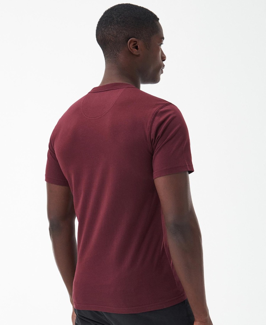t-shirt met klein logo