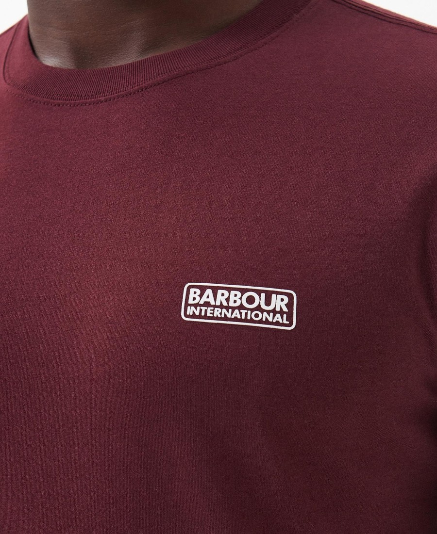 t-shirt met klein logo