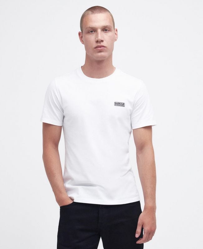 t-shirt met klein logo