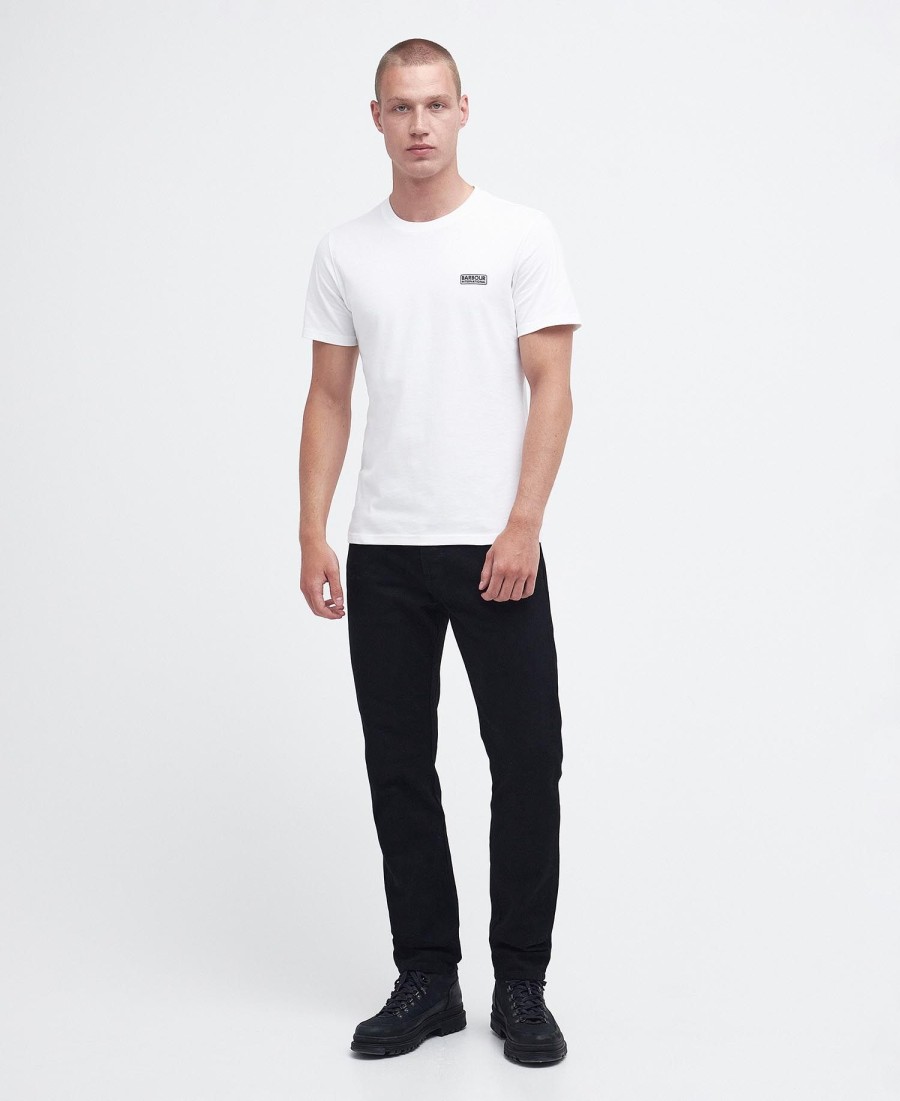 t-shirt met klein logo