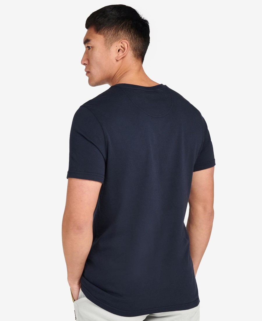 essentieel t-shirt met groot logo