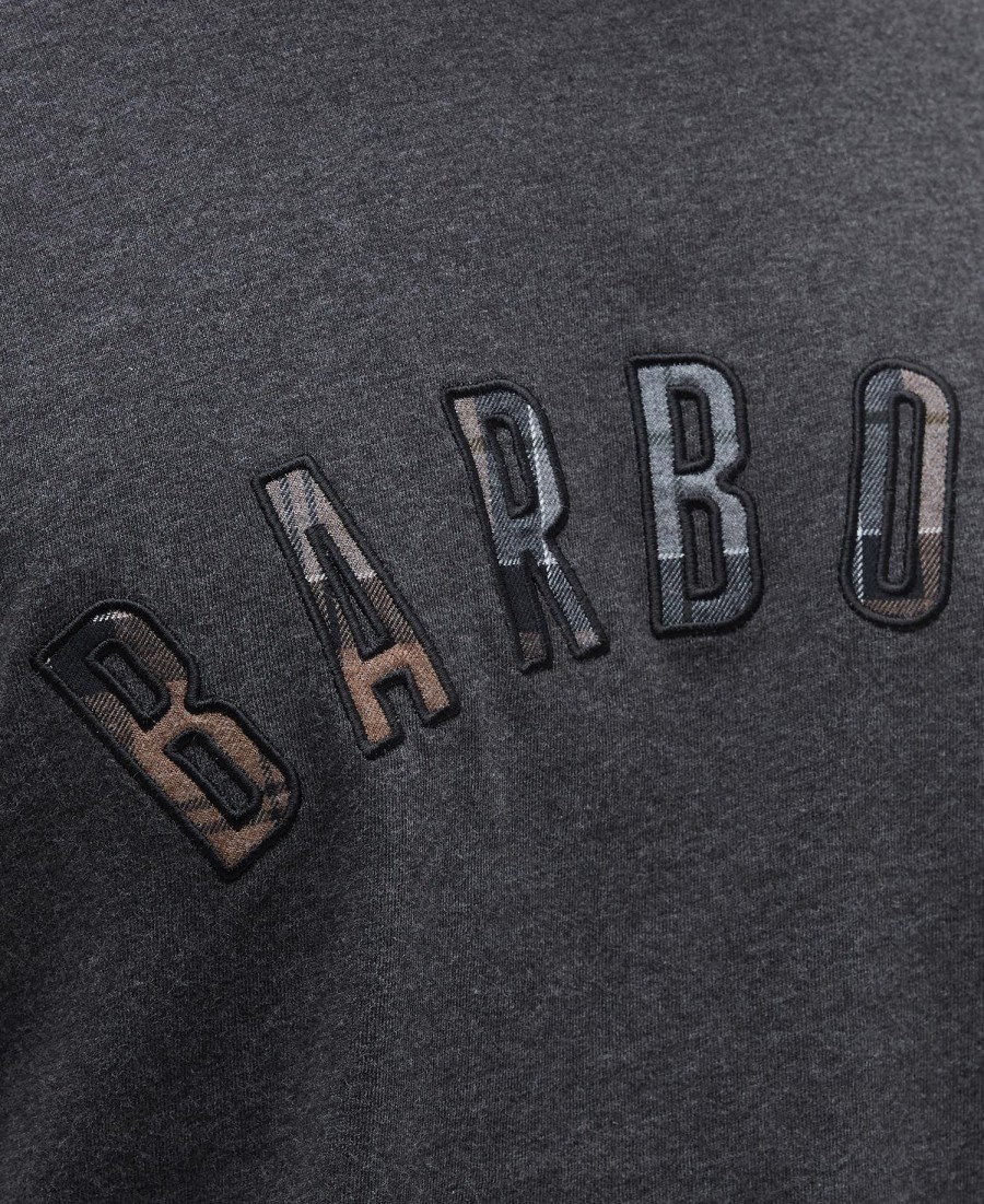 ancroft tartan logo t-shirt