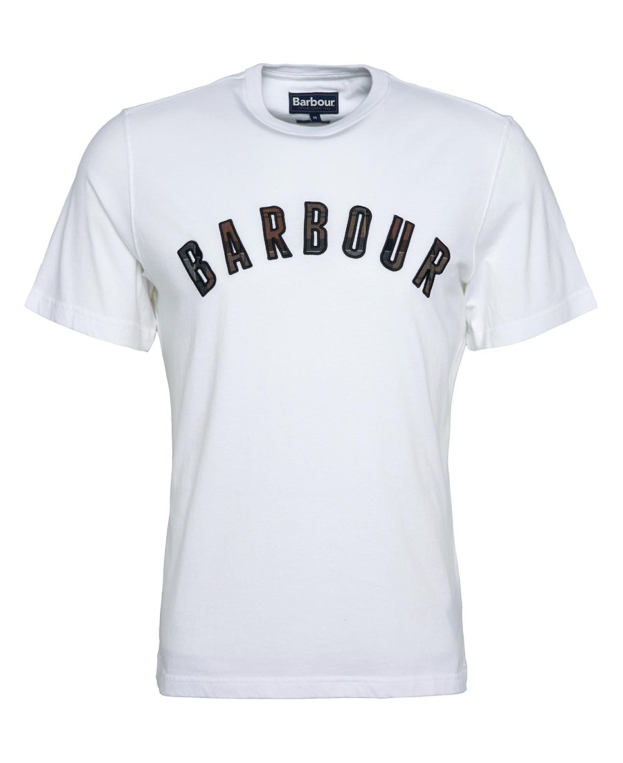 ancroft tartan logo t-shirt