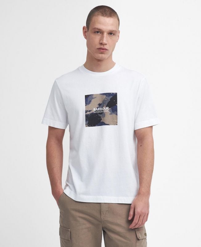 camo block t-shirt