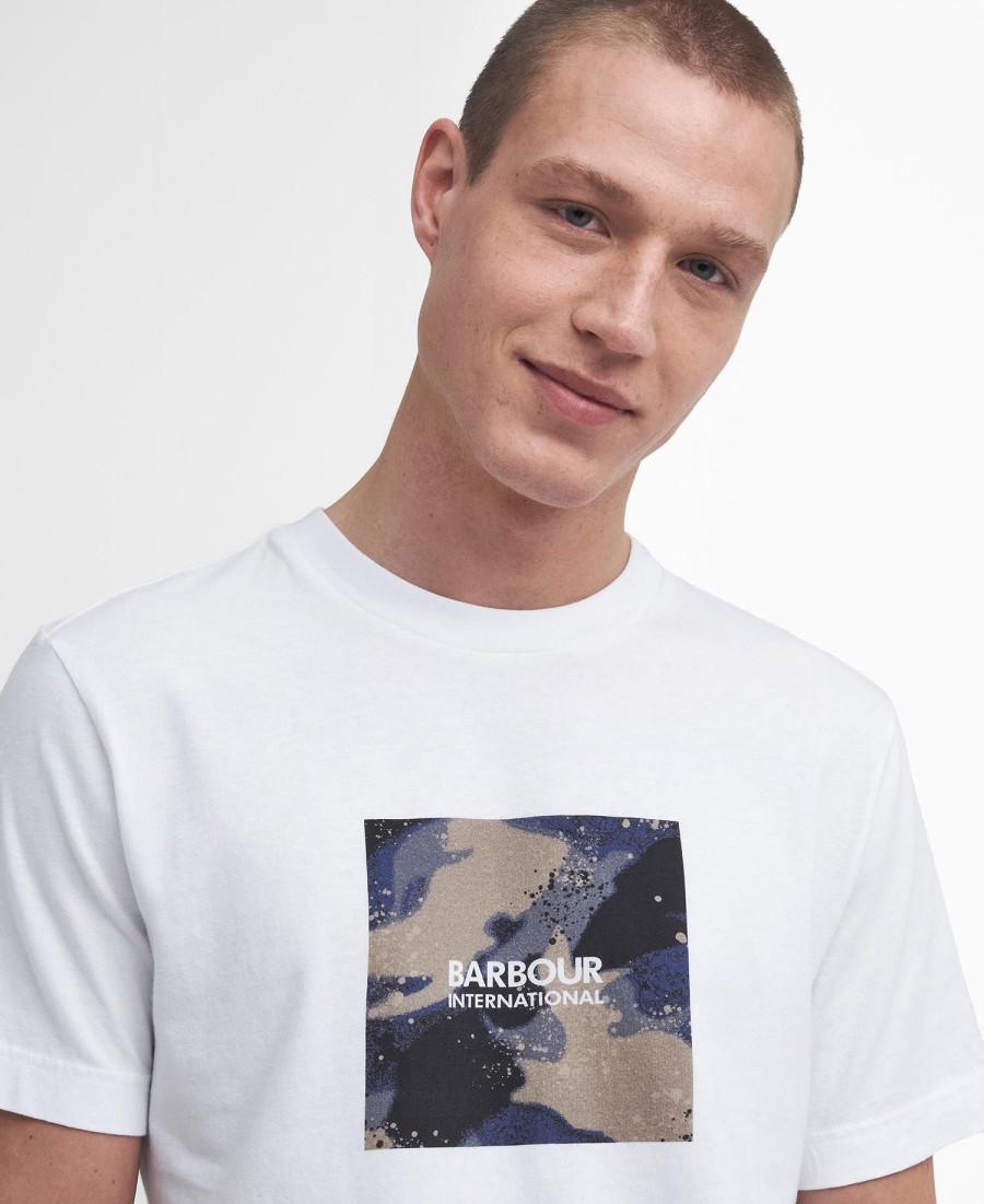 camo block t-shirt