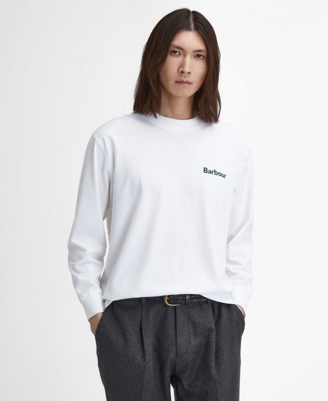 baxter oversized t-shirt met lange mouwen