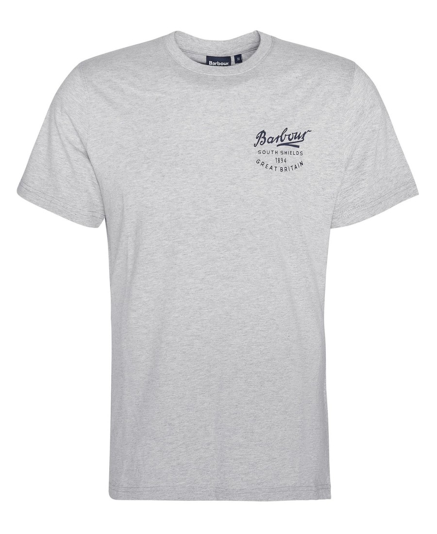 t-shirt met script-graphic