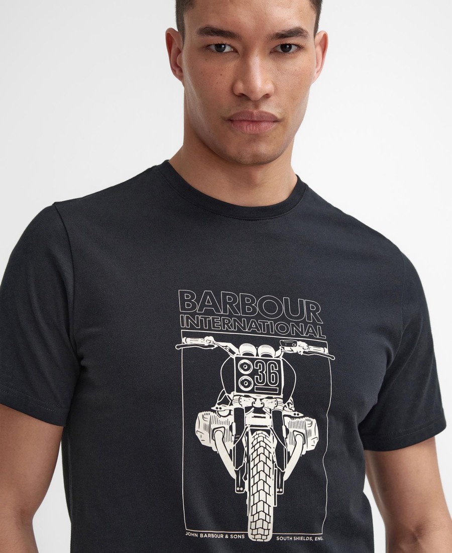 raceway graphic t-shirt