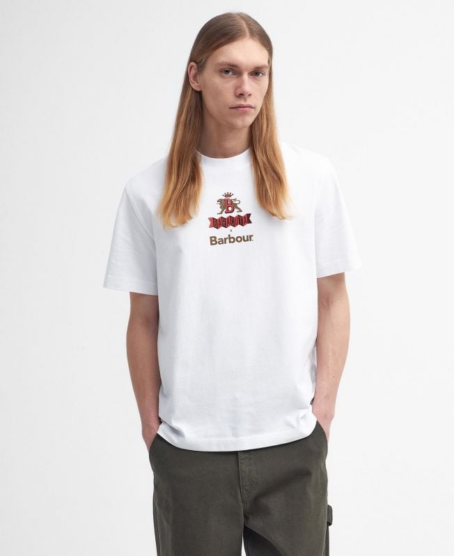 barbour x baracuta archive relaxed t-shirt