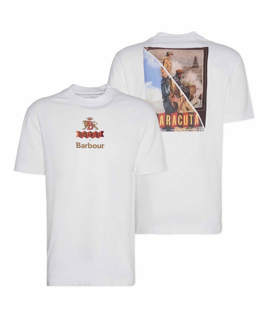 barbour x baracuta archive relaxed t-shirt