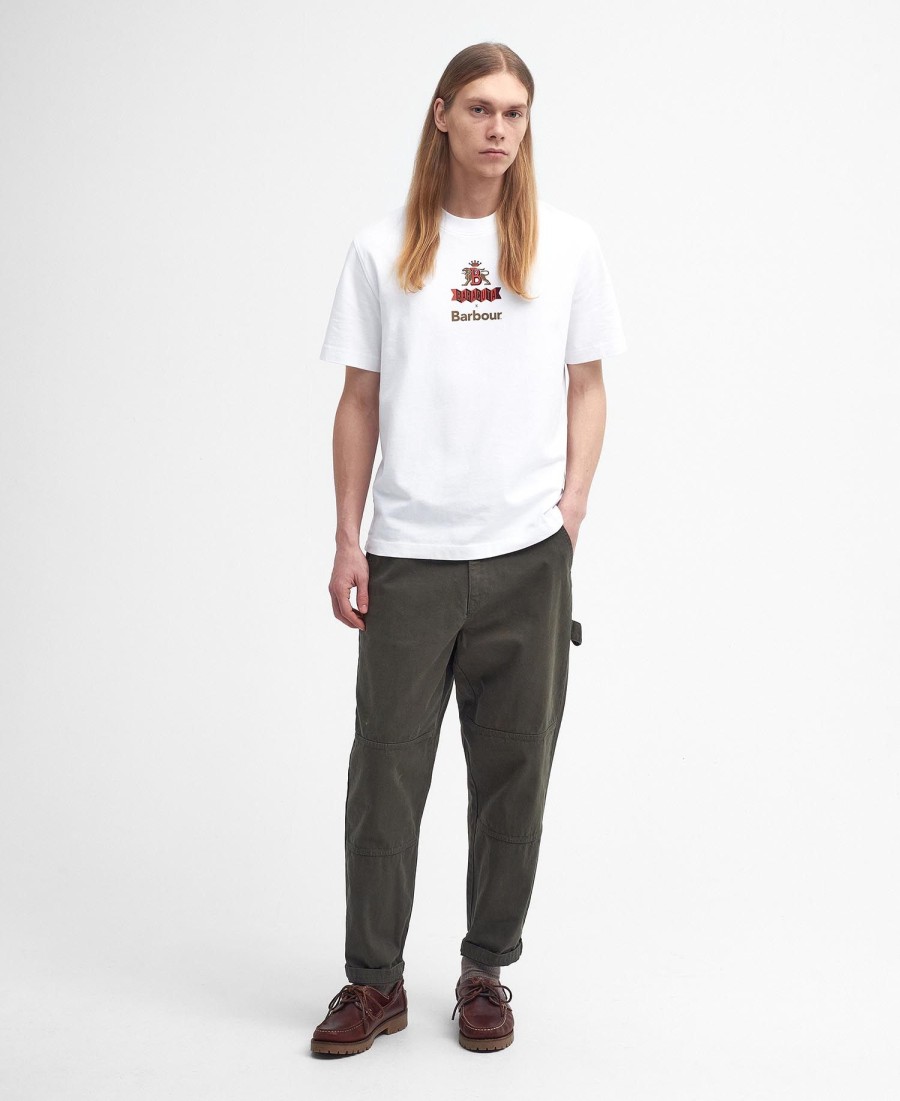 barbour x baracuta archive relaxed t-shirt