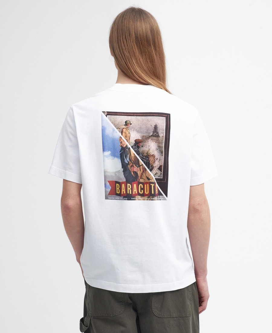 barbour x baracuta archive relaxed t-shirt