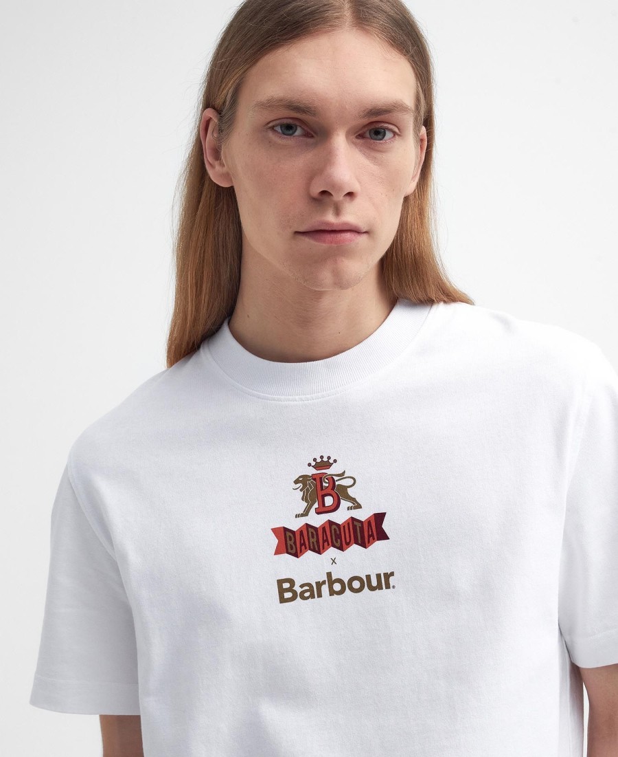 barbour x baracuta archive relaxed t-shirt