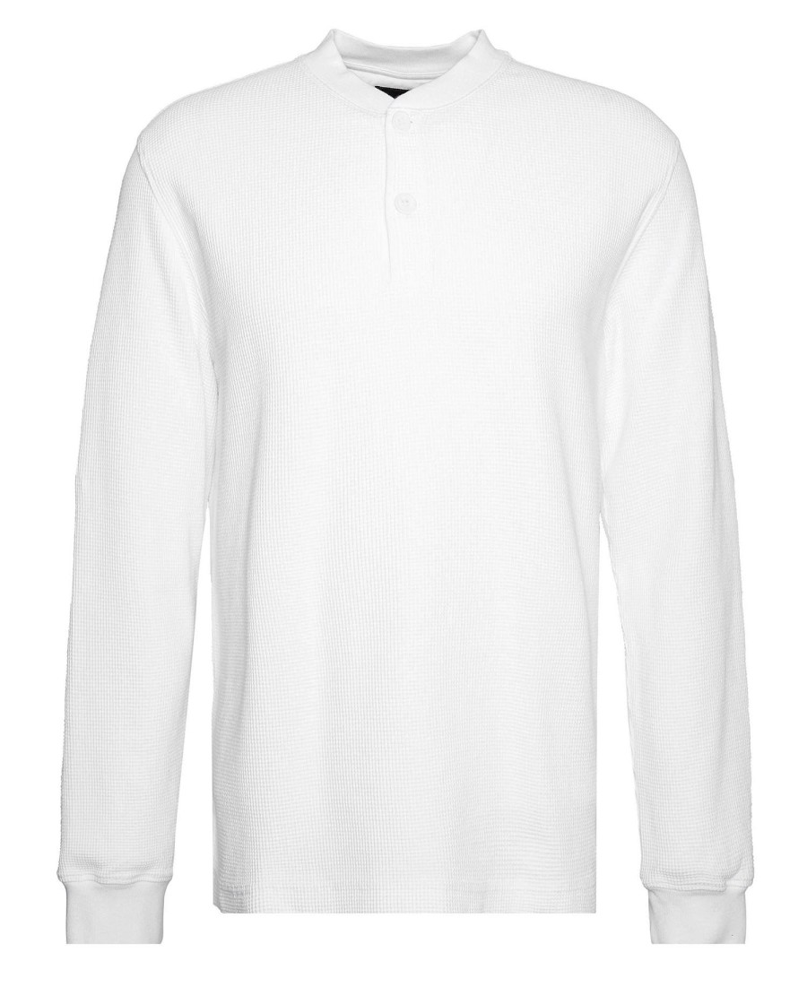 barbour x baracuta henley relaxed t-shirt