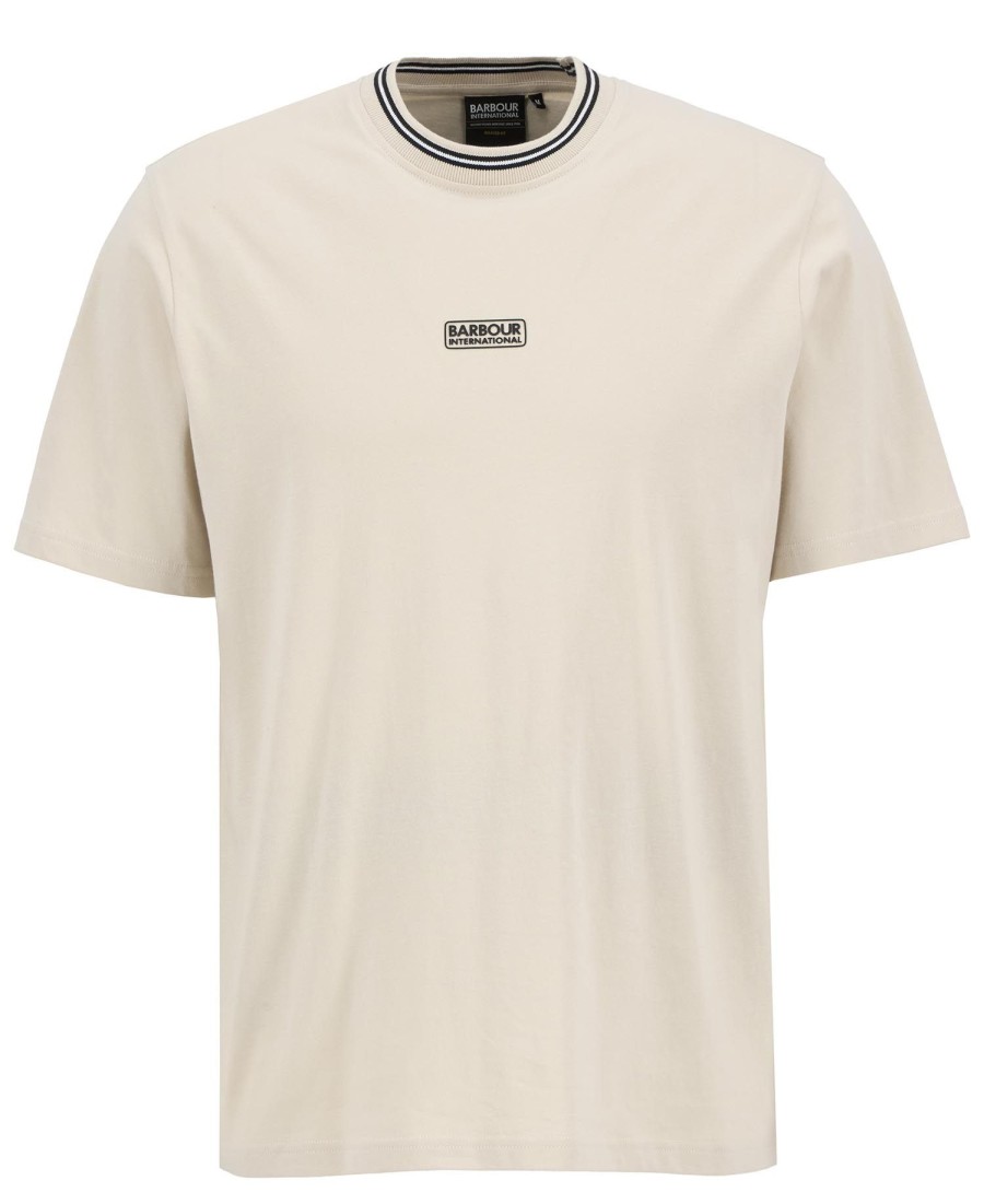 t-shirt met logo en klep