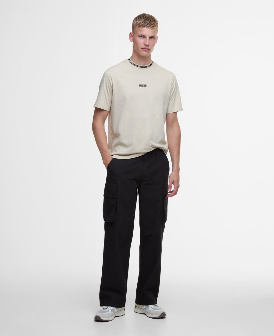t-shirt met logo en klep