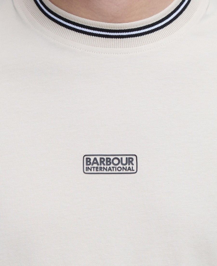 t-shirt met logo en klep
