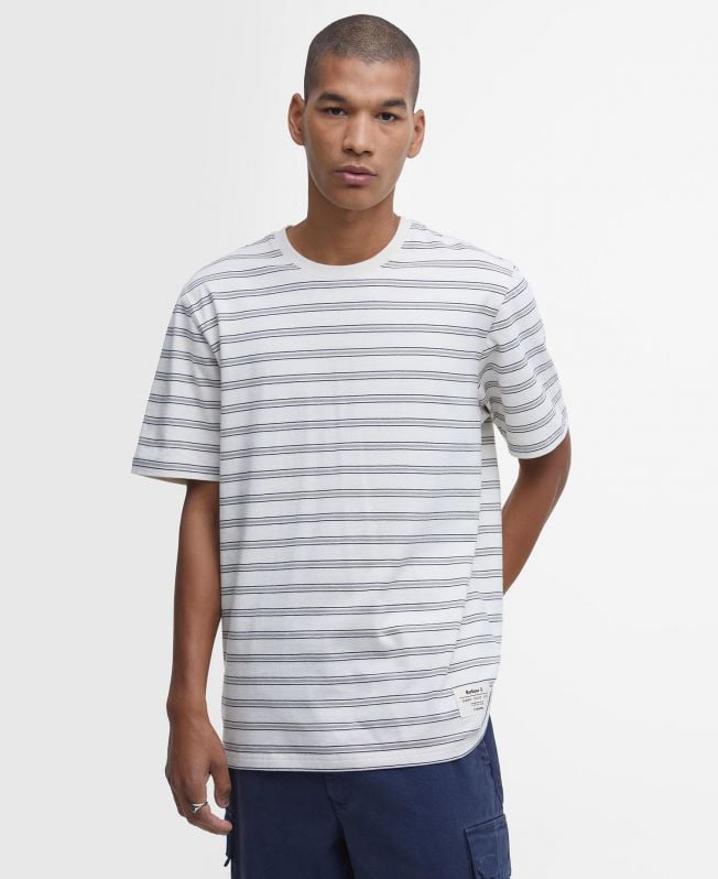 elderslie relaxed gestreept t-shirt