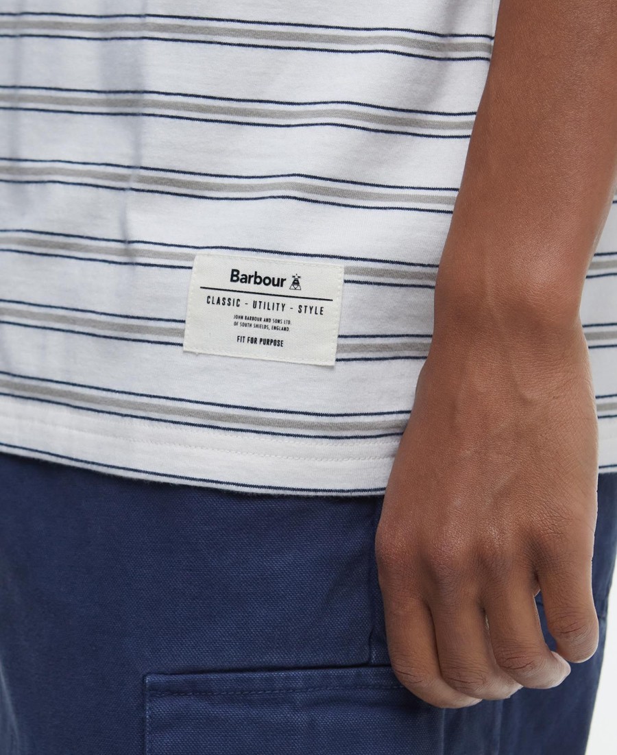 elderslie relaxed gestreept t-shirt