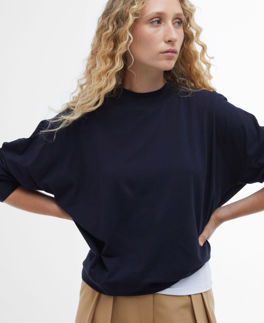 shelby t-shirt met lange mouwen