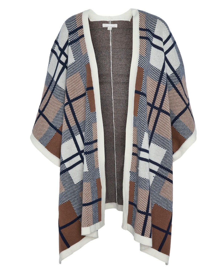 paarse tartan cape