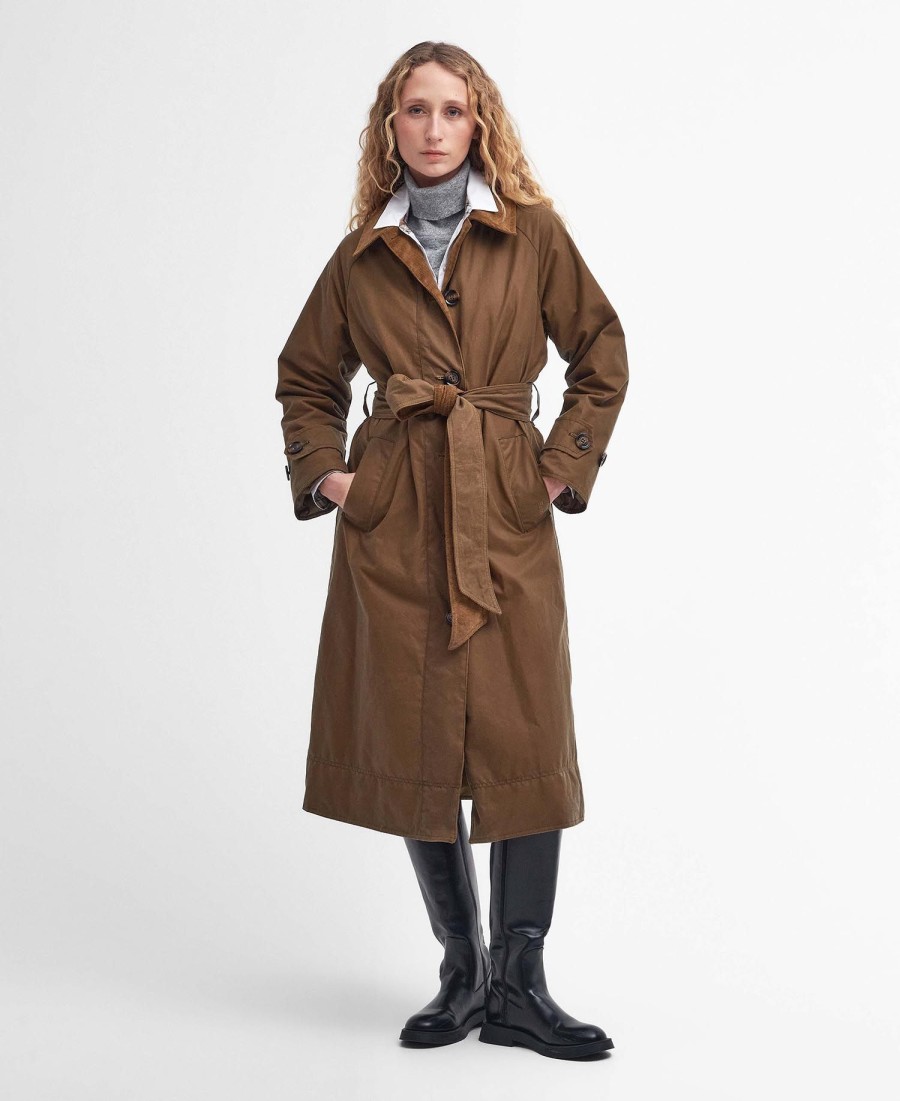 marianne gewaxte trenchcoat