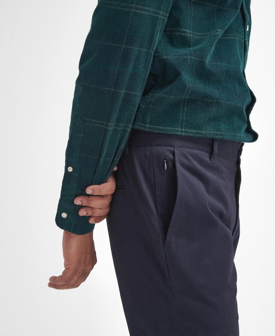 nauwe satijnen suède broek