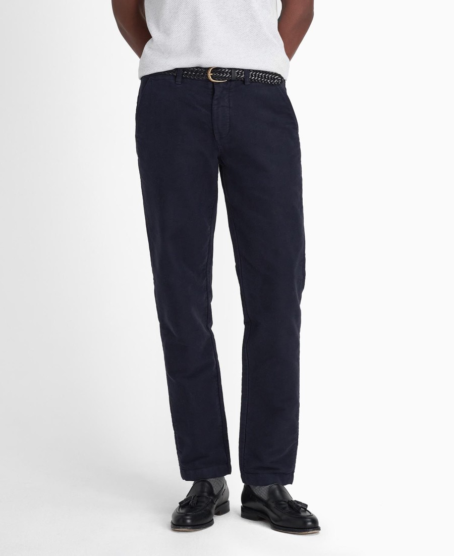 getailleerde broek van moleskin