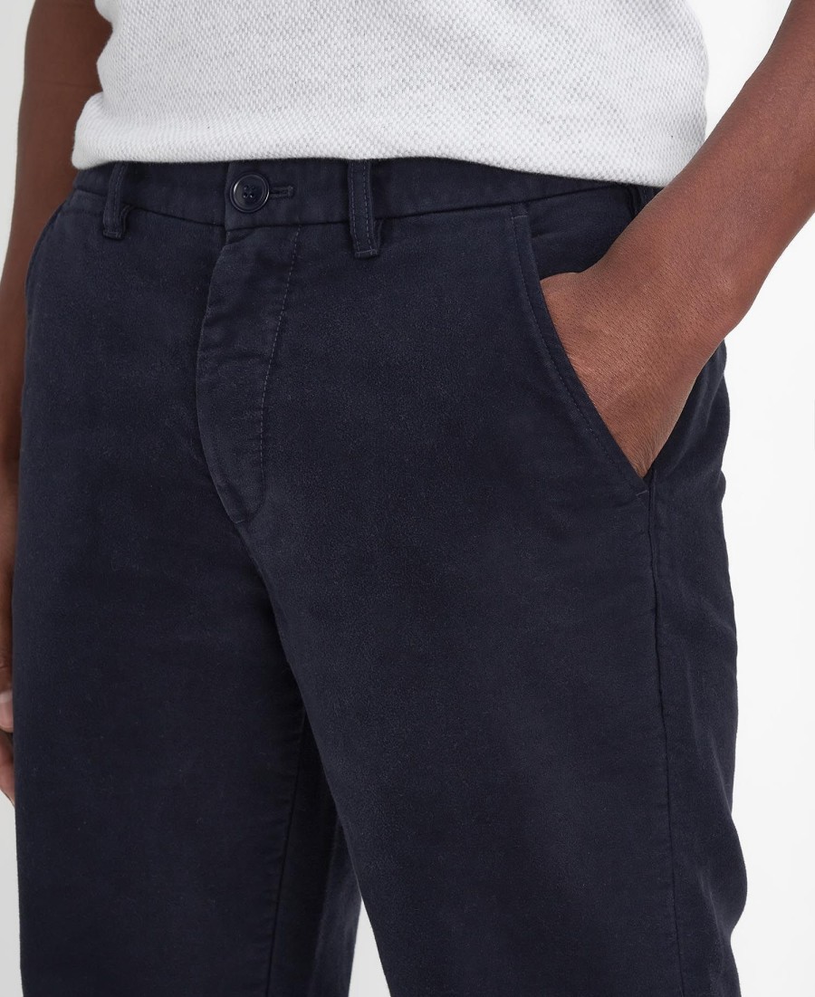 getailleerde broek van moleskin