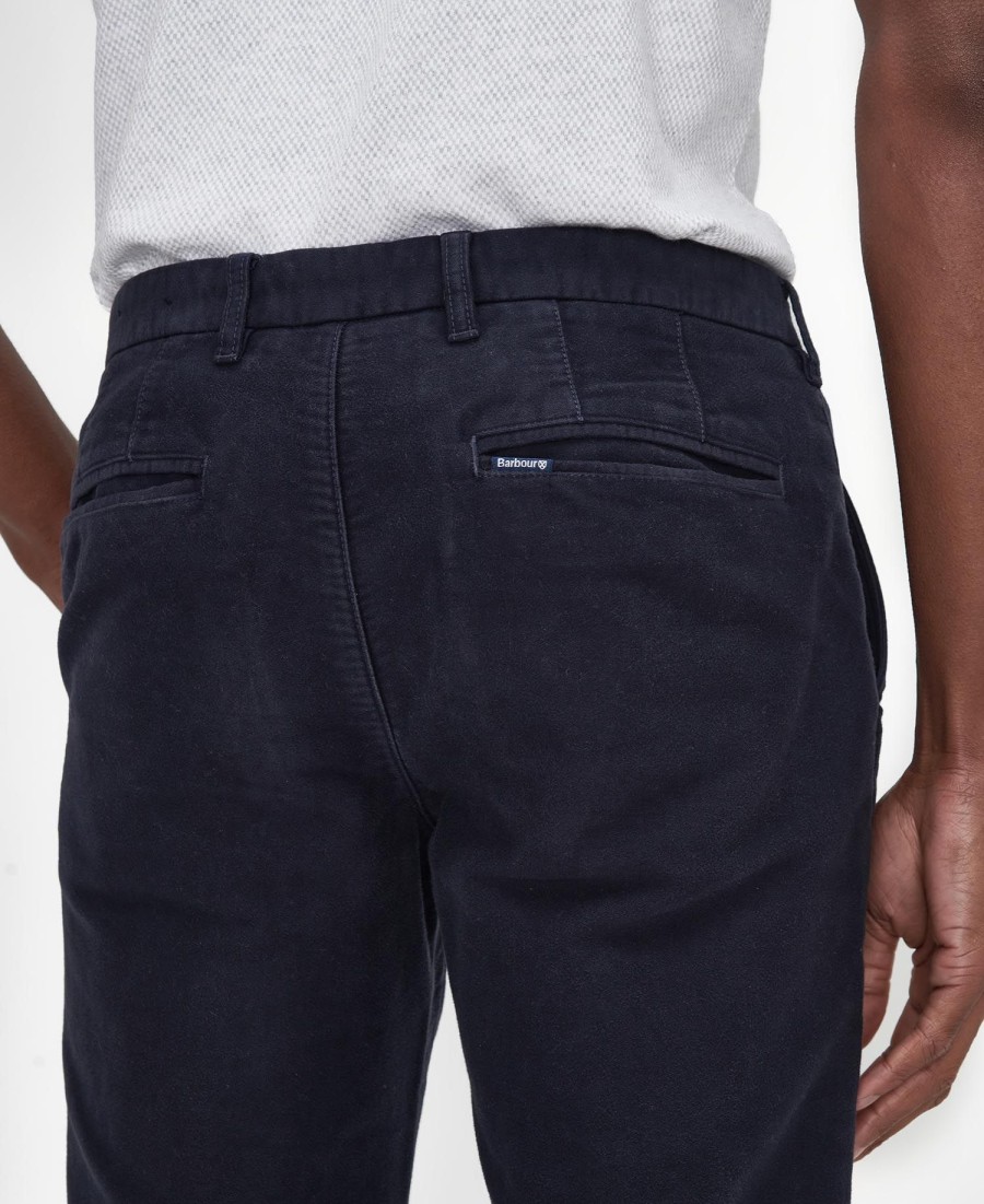 getailleerde broek van moleskin