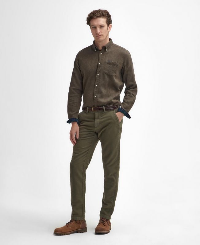 getailleerde broek van moleskin