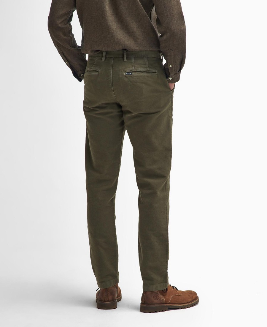 getailleerde broek van moleskin