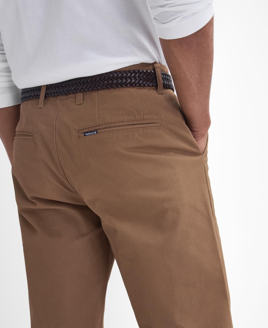 getailleerde satijnen suède broek