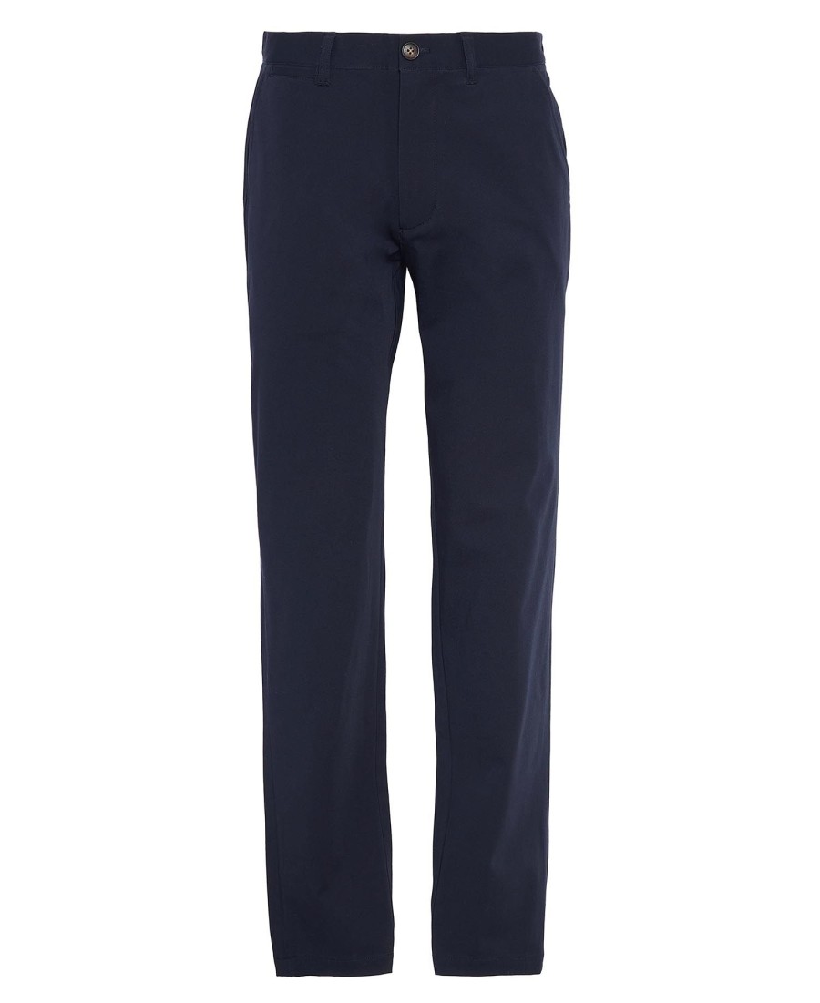 comfortabele stretchbroek met getailleerde pasvorm