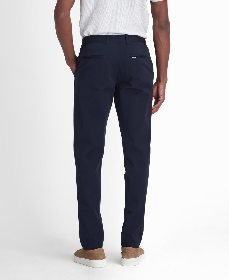 comfortabele stretchbroek met getailleerde pasvorm