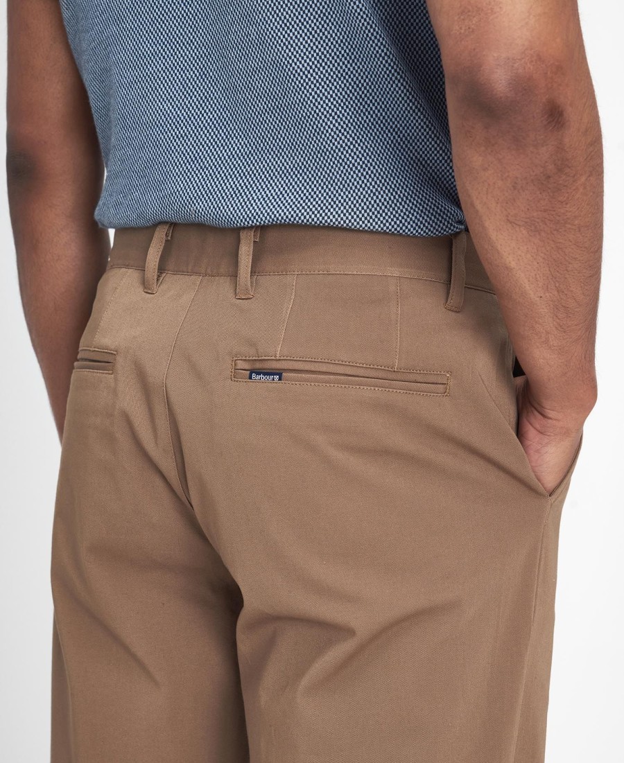 comfortabele stretchbroek met getailleerde pasvorm