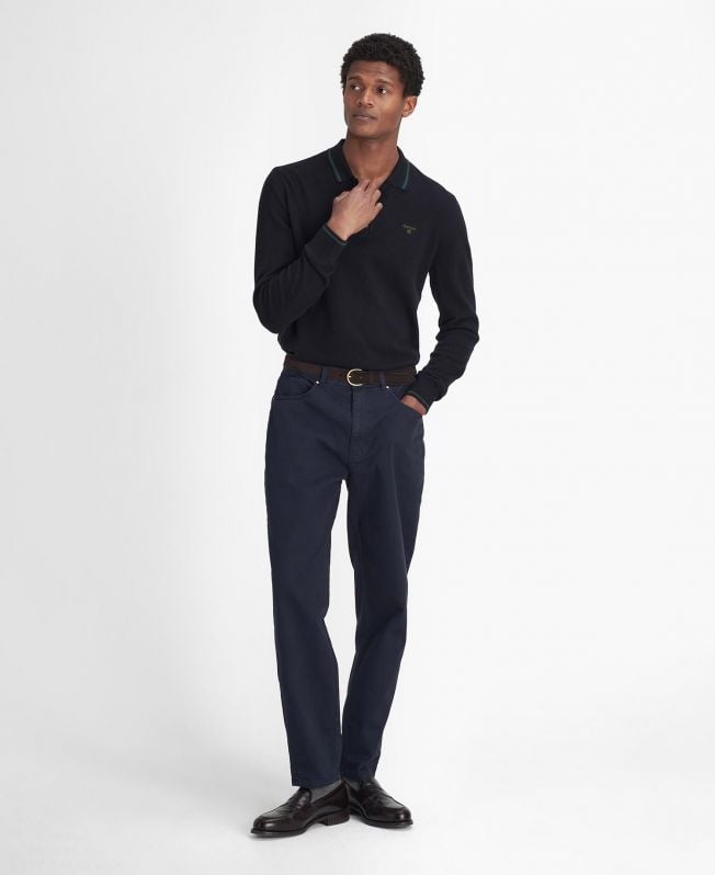 gewassen elastische normale broek