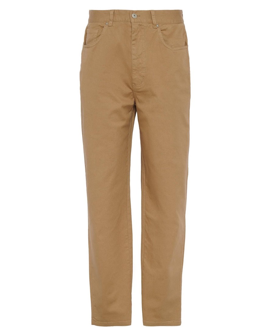 gewassen elastische normale broek
