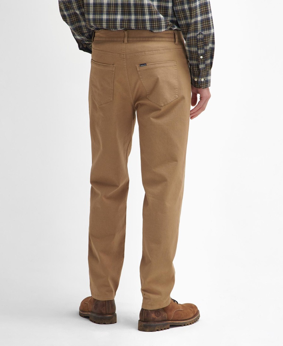 gewassen elastische normale broek
