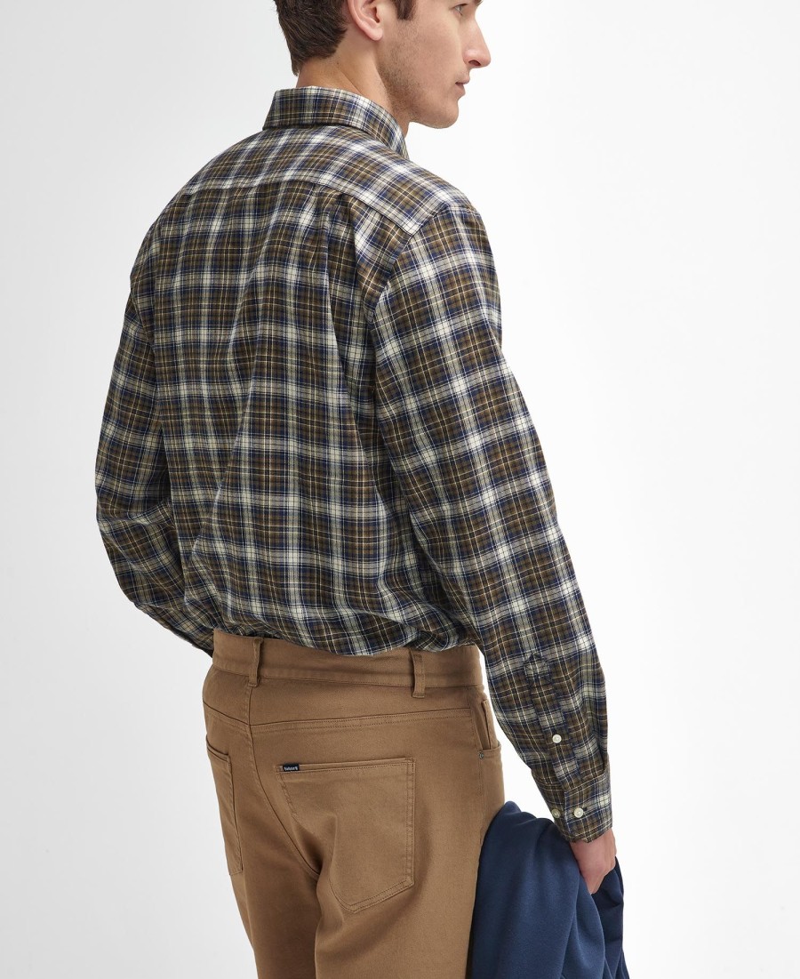 gewassen elastische normale broek