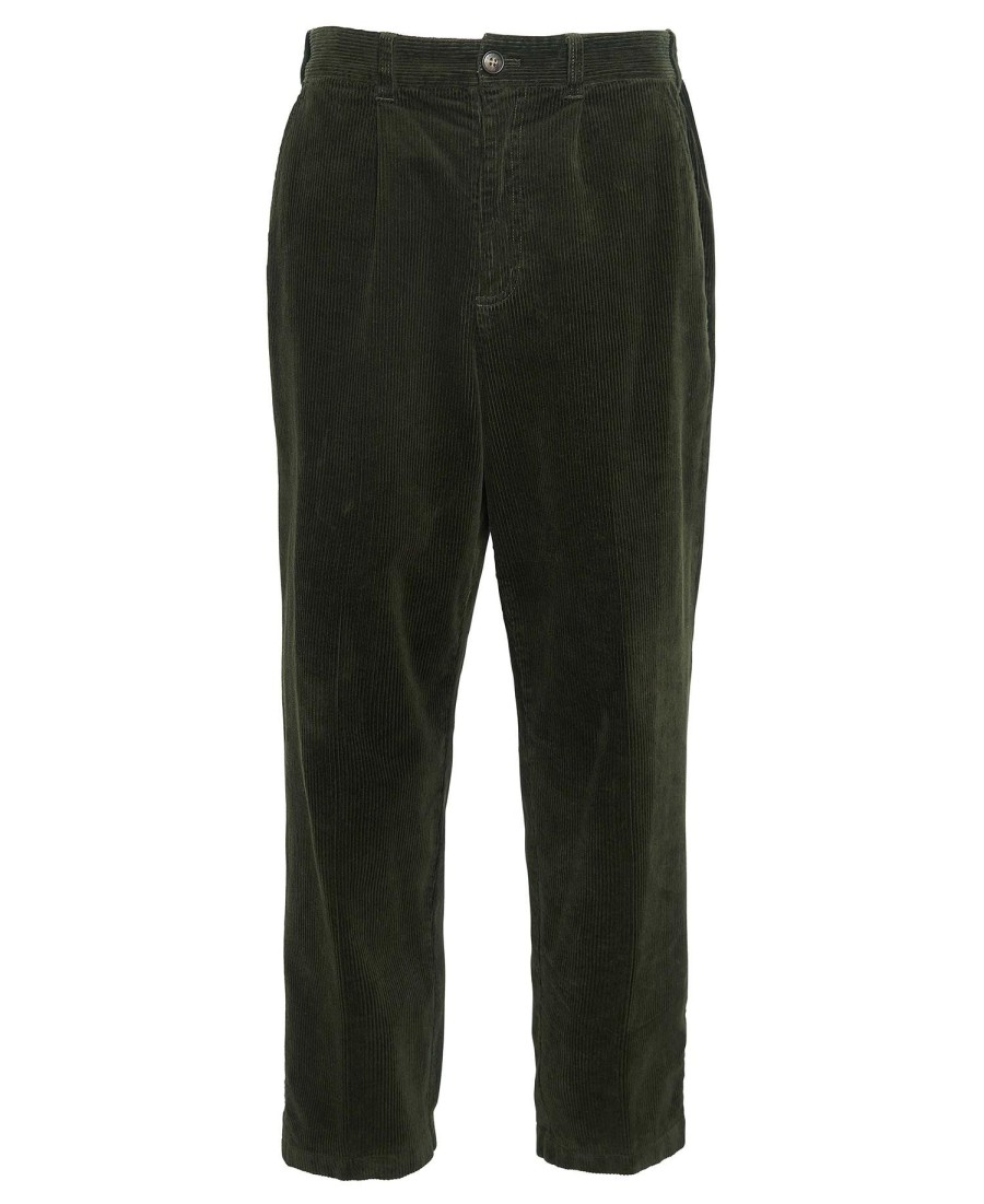 relaxte broek met elastisch trekkoord