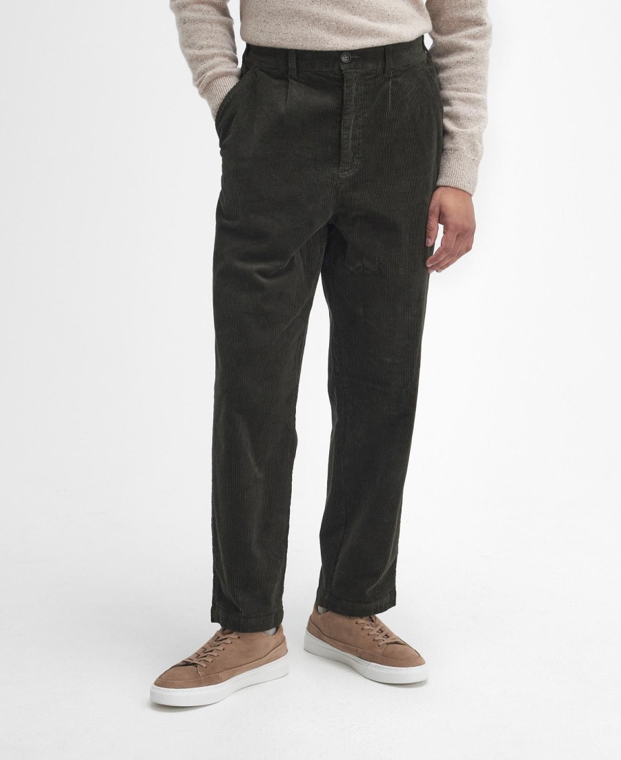 relaxte broek met elastisch trekkoord