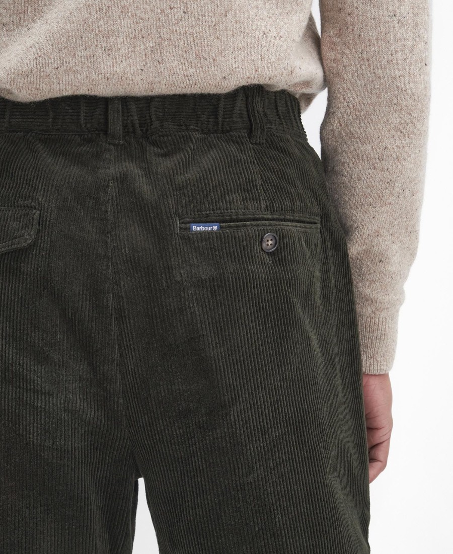 relaxte broek met elastisch trekkoord