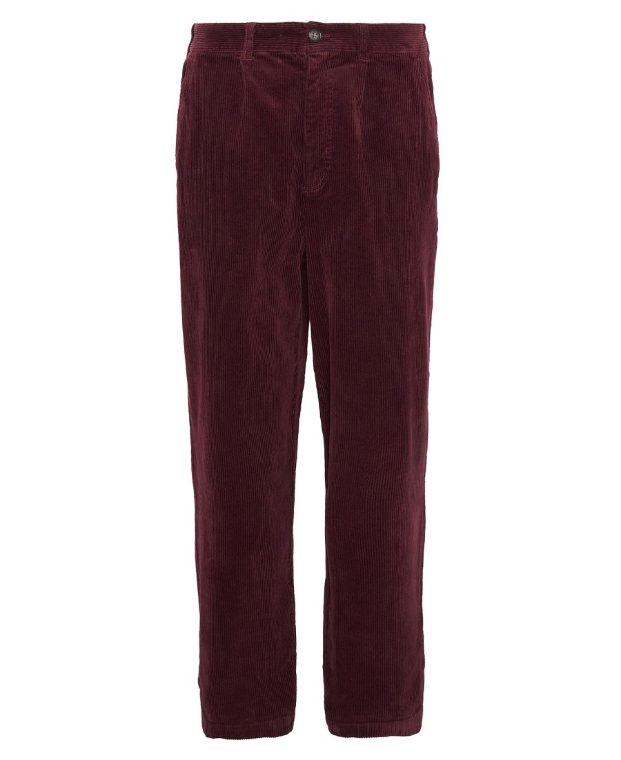 relaxte broek met elastisch trekkoord