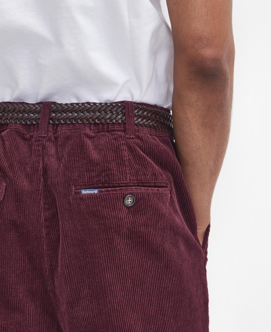 relaxte broek met elastisch trekkoord