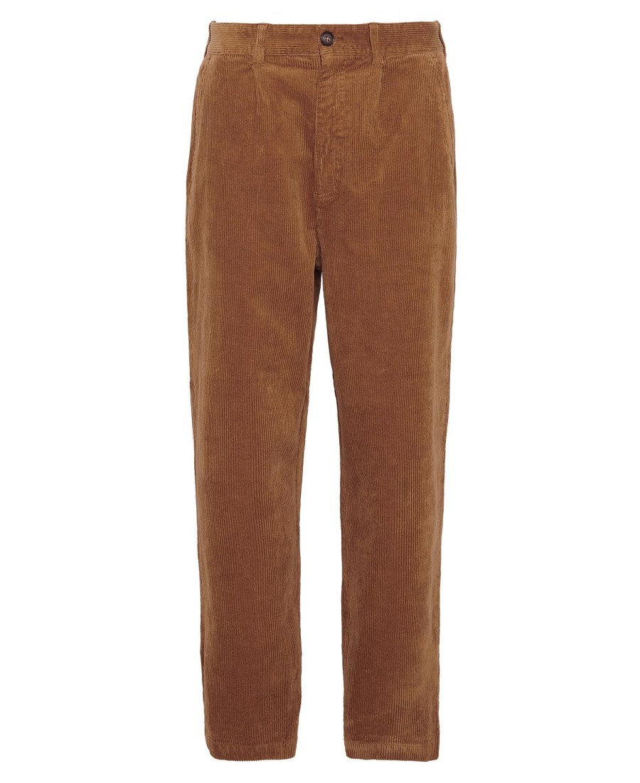 relaxte broek met elastisch trekkoord
